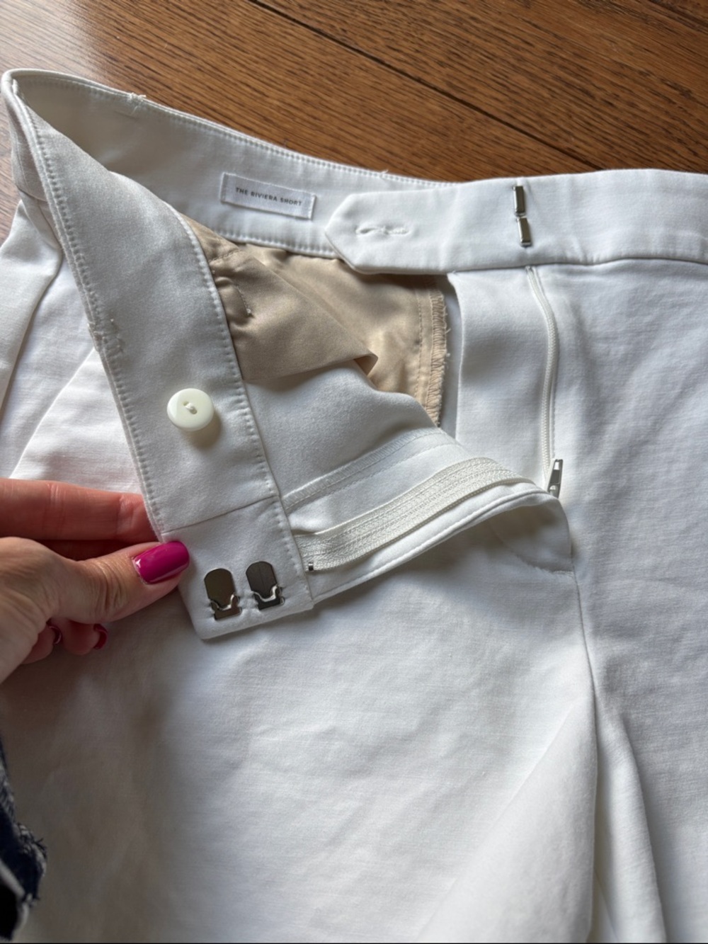 LOFT White The Riviera Short size 6 Tailored Shorts - Picture 15 of 16